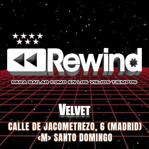 Is Rewind R18 Entradas para Rewind Madrid 06/05/23 17:00 Jesús
